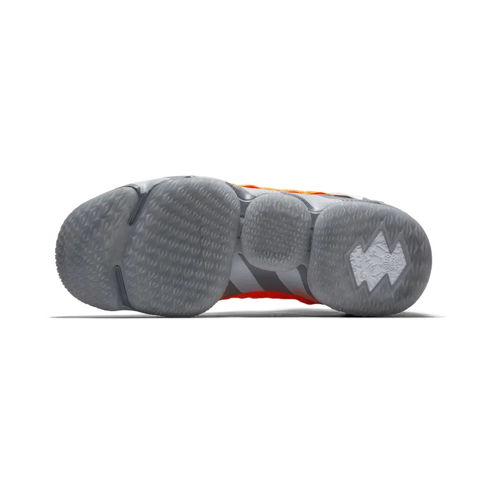 Nike LeBron 15 Orange Box (House of Hoops Special Box and Accessories) Total Orange/White-Mine Grey (AR5125-800)