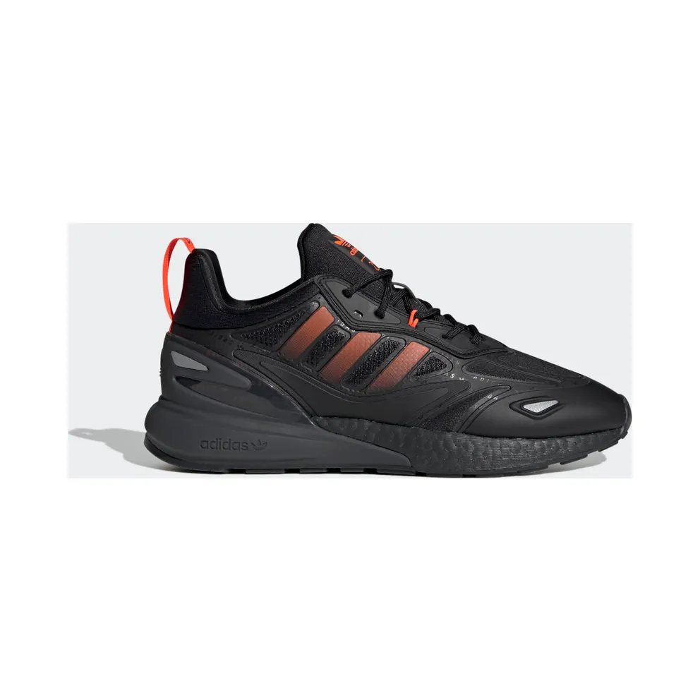 adidas ZX 2K Boost 2.0 Schuh Core Black / Solar Red / Carbon (GZ9087)