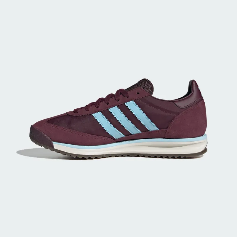 Adidas SL 72 RS Shoes Maroon / Icey Blue / Gum (KK3645)