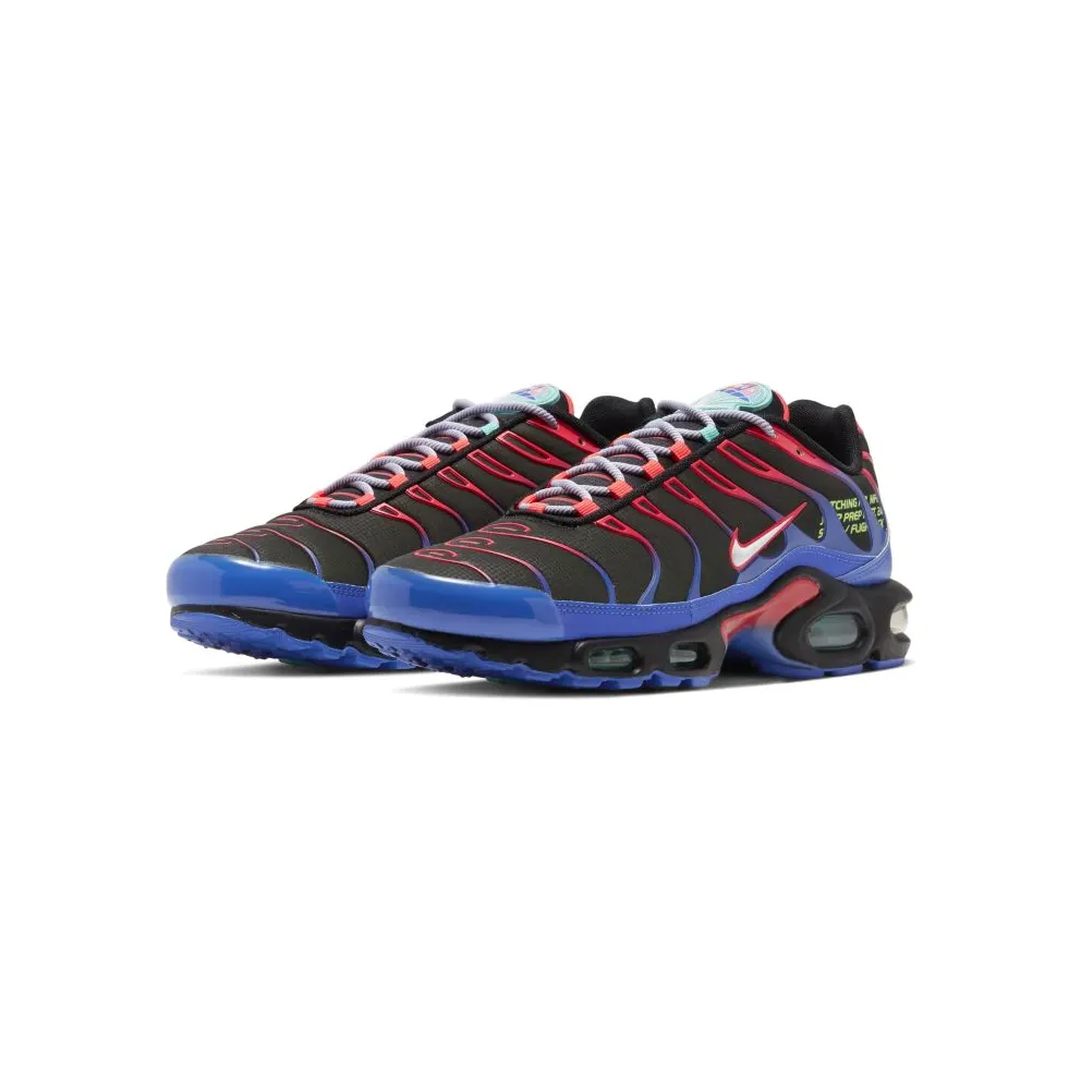 Nike Air Max Plus Parachute Black/Laser Crimson-Hyper Royal-White (CV7541-001)