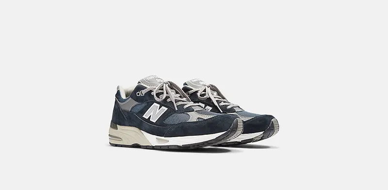 New Balance 991 Kith Navy Navy/White (M991NV)
