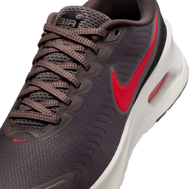 Nike Air Max Nuaxis Cave Stone Flat Pewter Dark Smoke Grey Bright Crimson (FD4329-200)