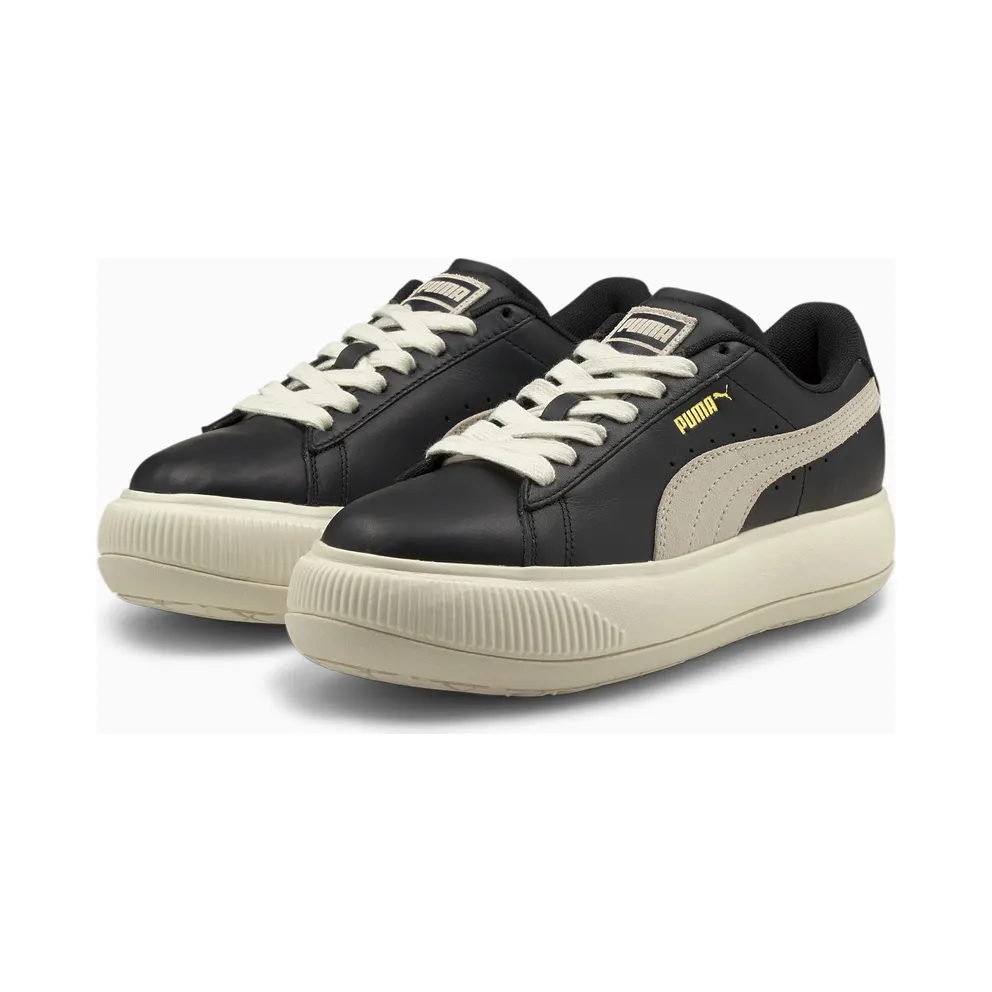 Puma Suede Mayu leren Women White/Black (381042-02)