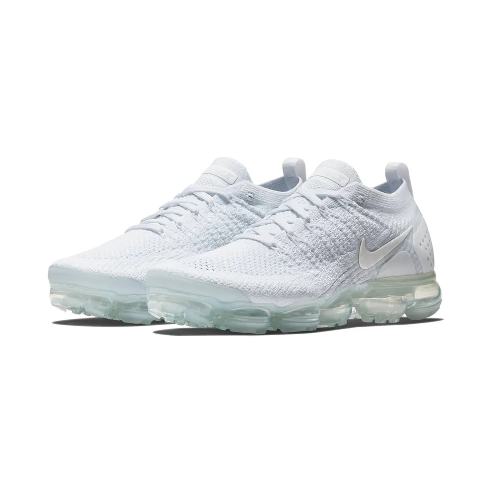 Nike Air VaporMax Flyknit 2 White Pure Platinum White/White-Pure Platinum-Metallic Silver (942842-100)