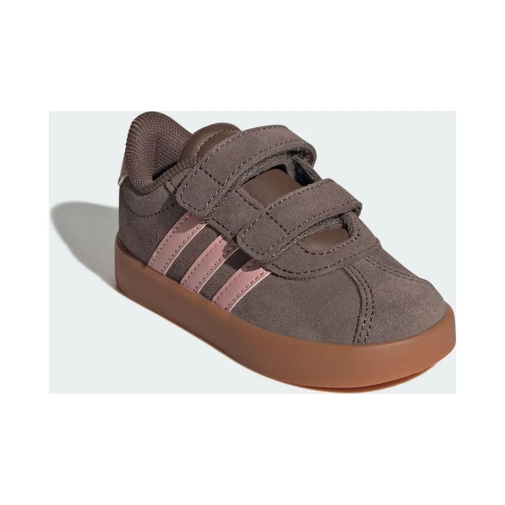 Adidas VL Court 3.0 Earth Strata / Semi Frozen Turbo / Amber Gum (KK4584)