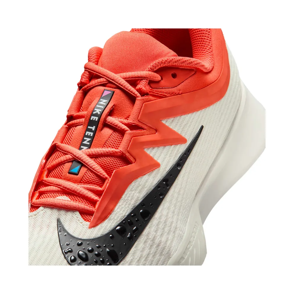 Nike Court Air Zoom Vapor Pro 3 HC “Sail Turf Orange” (IB6558-100)