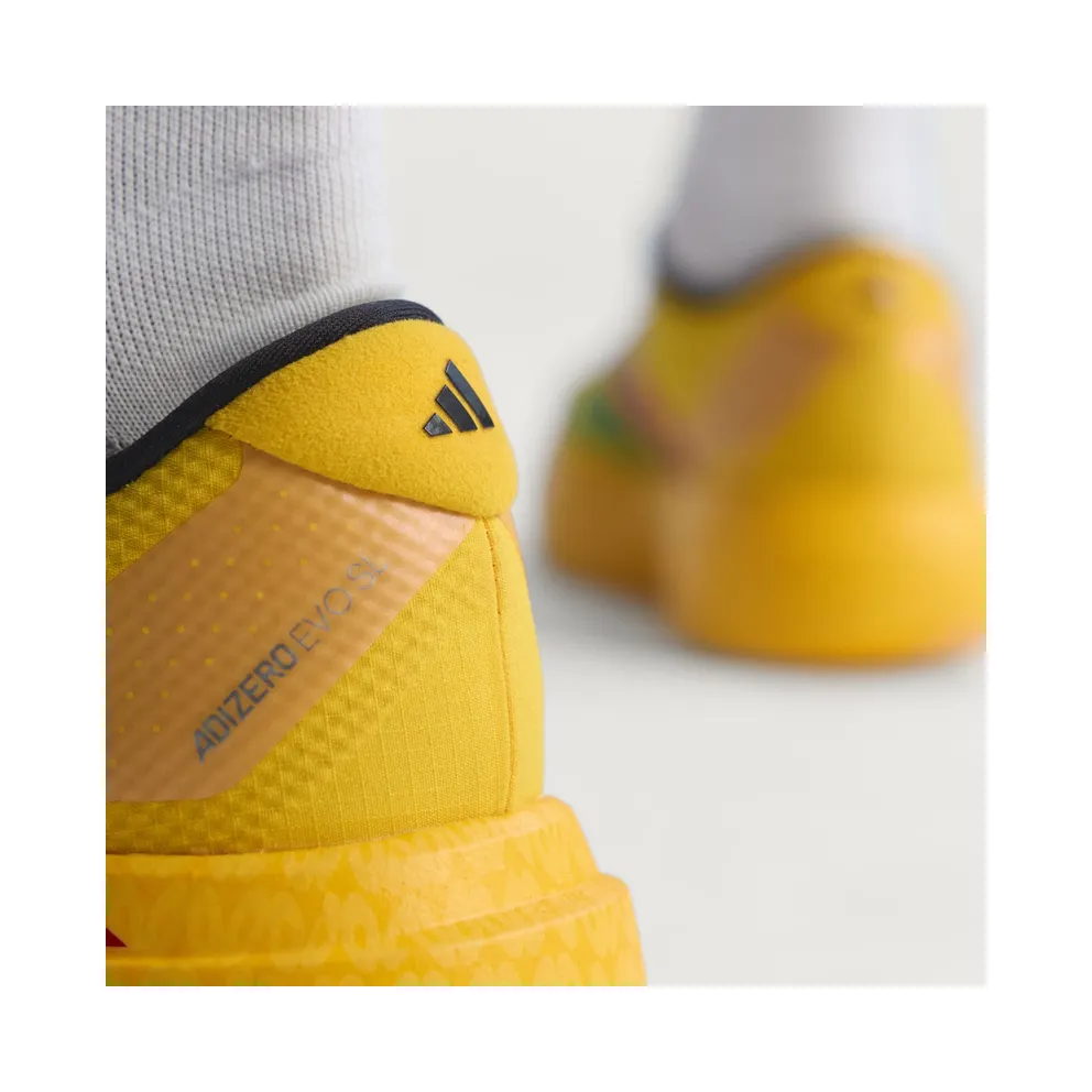 Adidas Adizero EVO SL Bold Gold / Vivid Green / Pure Ruby (KJ3625)
