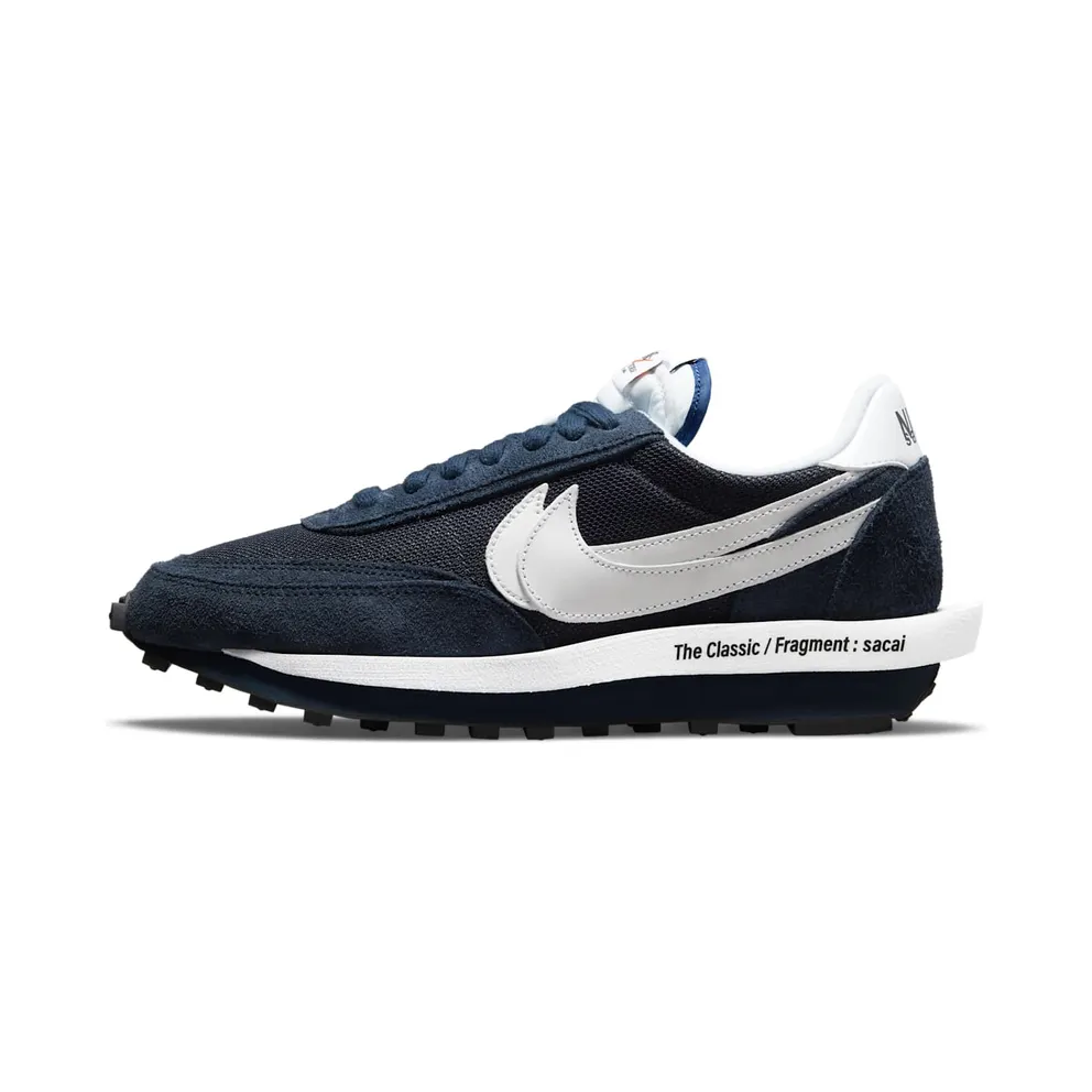 Nike x sacai Fragment LDWaffle Blue Void (2021) (DH2684-400)