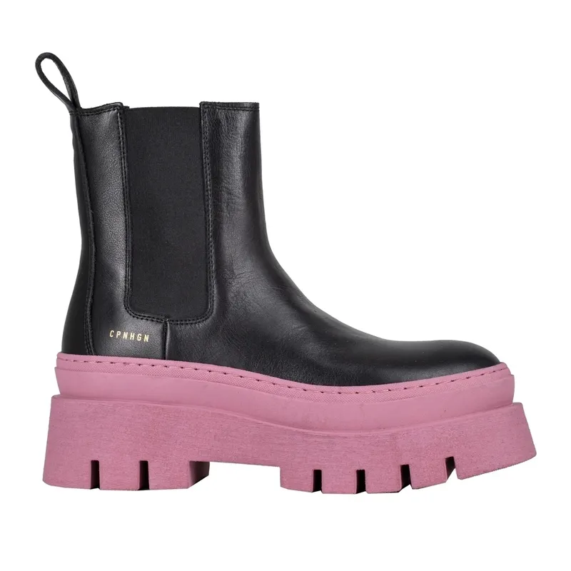 Copenhagen Studios sneaker Vitello Black / Fuchsia (CPH686-VIBLFU)