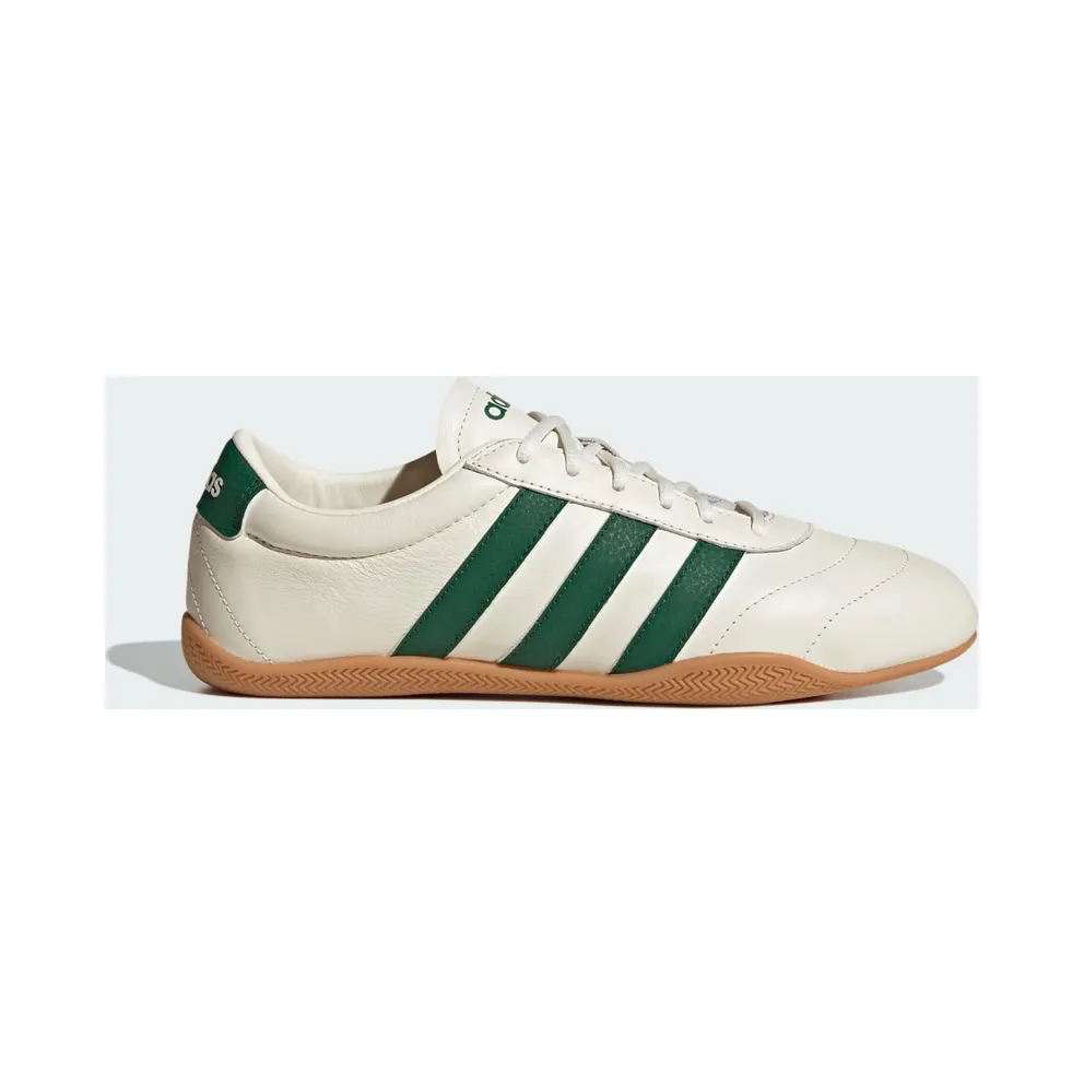 adidas Grand Court Lo Off White Collegiate Green Gum (JQ9690)