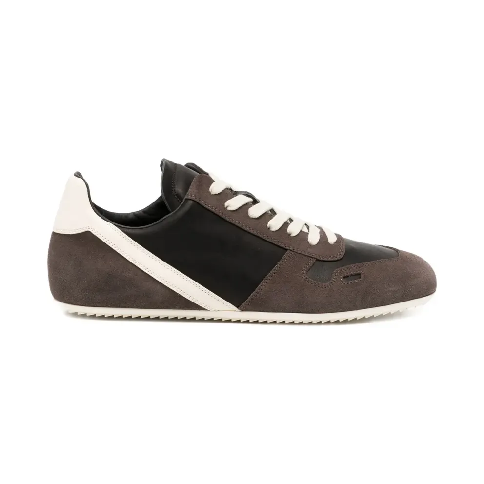 Rick Owens sneaker Dark Dust / Black / Milk (RU02E1889LVOOCO78911)