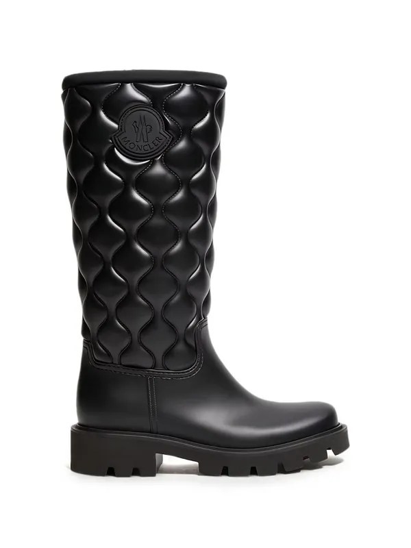 Moncler Kickstream Quilted Rain Boots L209B4G00100M9908999