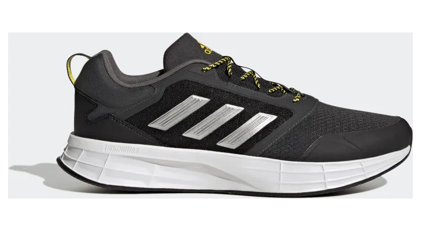 adidas Duramo Protect Schuh Carbon / Matte Silver / Beam Yellow (GW3852)