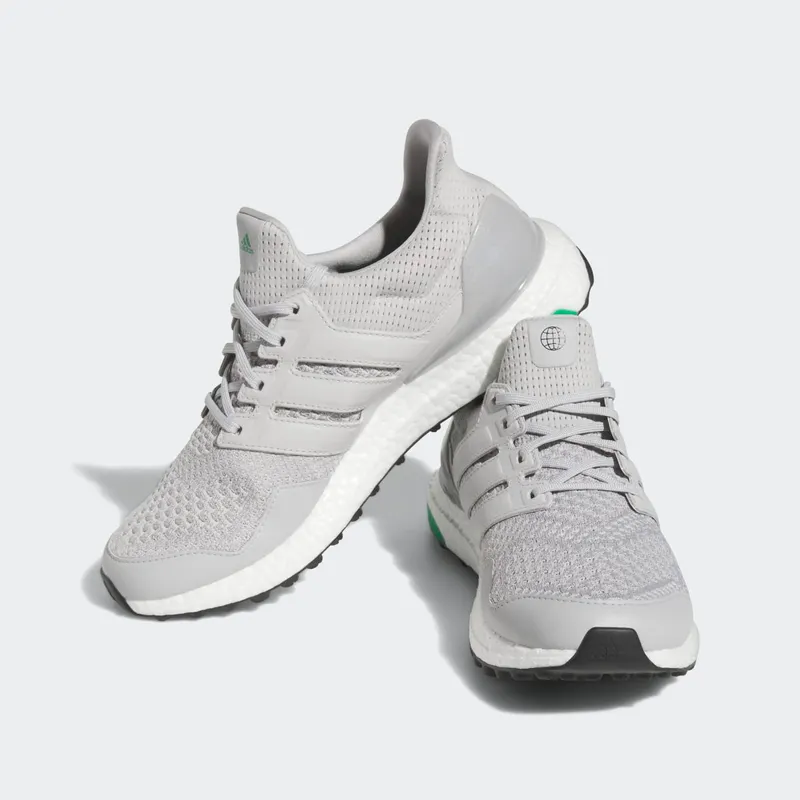 adidas Ultra Boost Spikeless Golf Grey Court Green (GV6922)