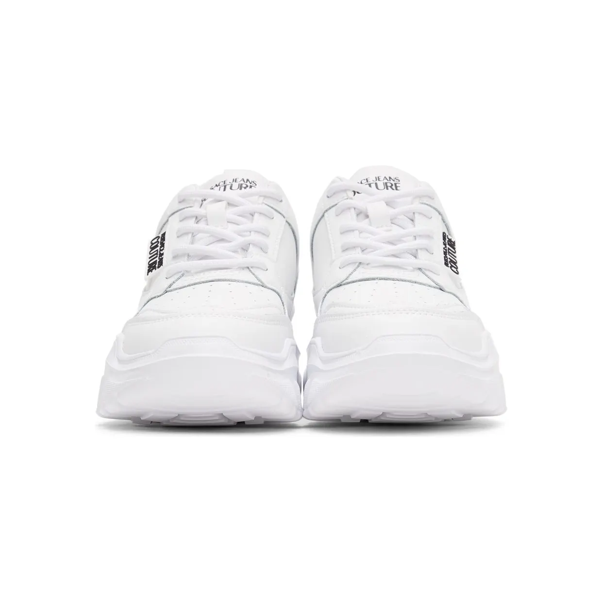 Versace Jeans Couture White Speedtrack Sneakers (E71VA3SC2EZP008) (2)