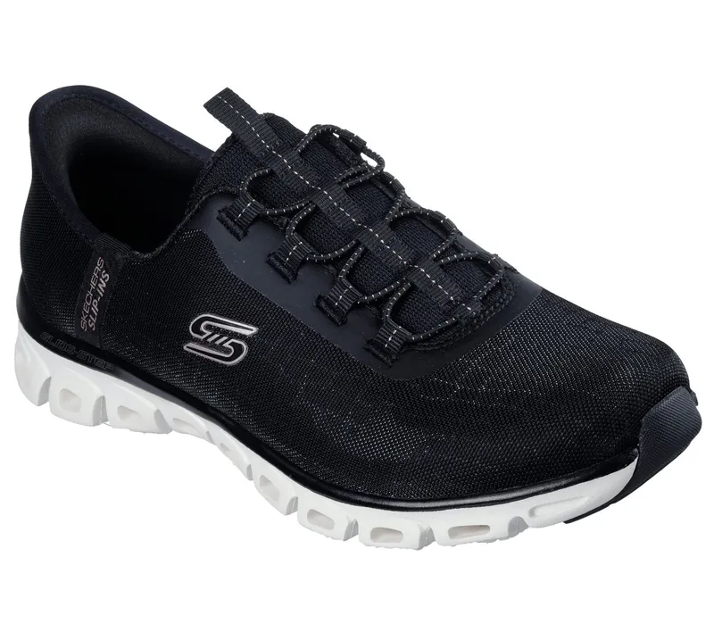 Skechers Slip-ins: Glide-Step – Prism Sneaker Black/Roos Gold