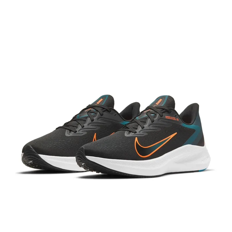 Nike Air Zoom Winflo 7 Black Atomic Orange (CJ0291-013)
