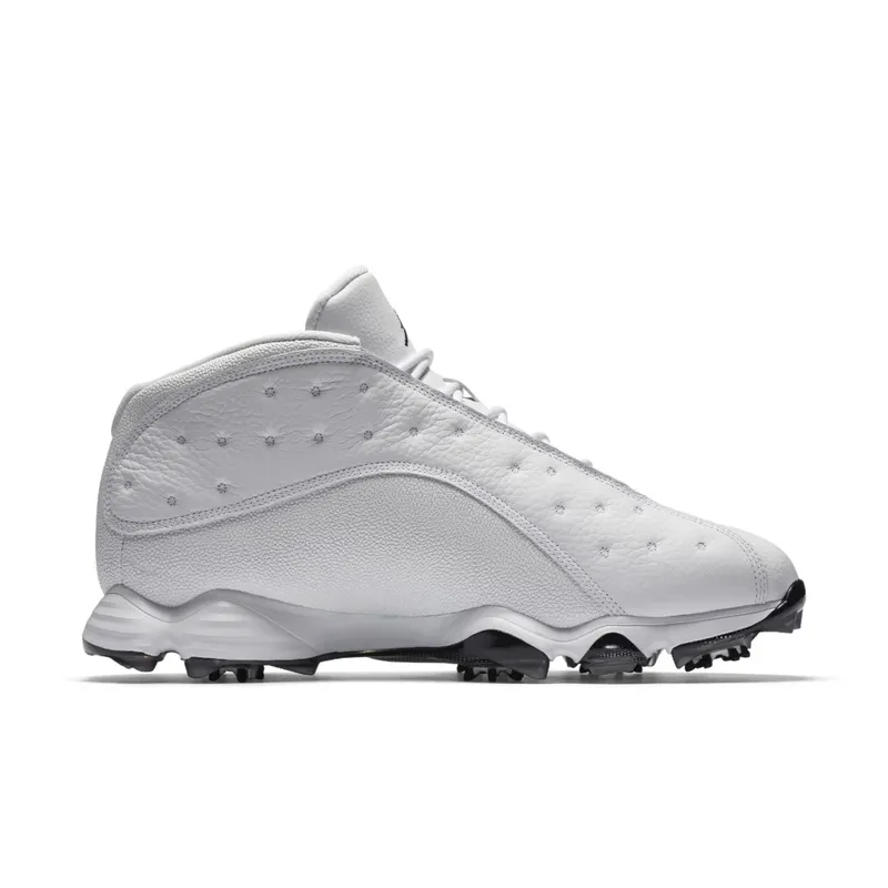 Jordan 13 Retro Golf Cleat White Black White/Black (917719-102)