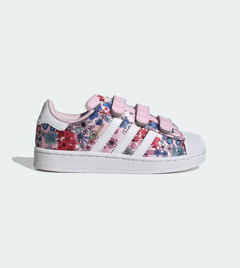 Adidas ADIDAS LIBERTY LONDON SUPERSTAR II COMFORT CLOSURE SCHOENEN Clear Pink / Cloud White / Light Pink (JQ2004)