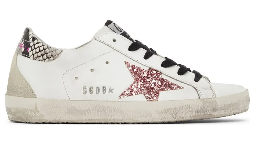 Golden Goose Snake Superstar Sneakers (F00102.F002254.10819)