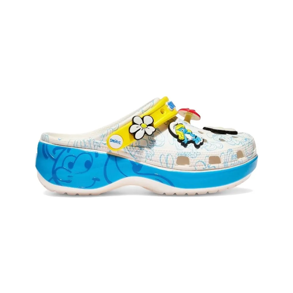 Crocs Classic Platform Clog The Smurfs (210822-90H)