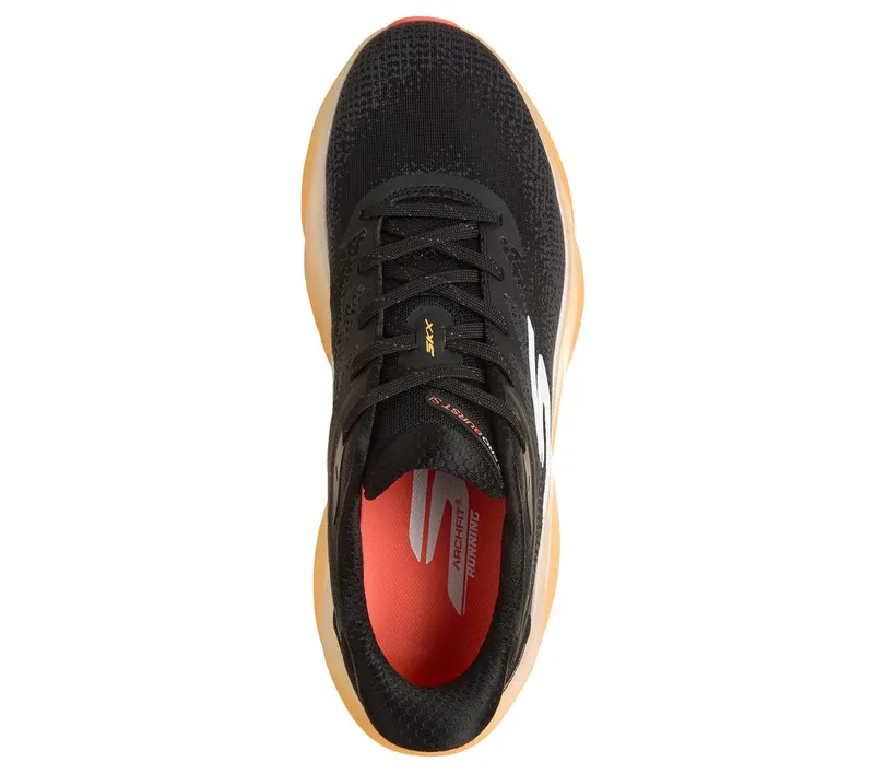 Skechers Slip-ins: Aero Burst Sneaker Black/Orange