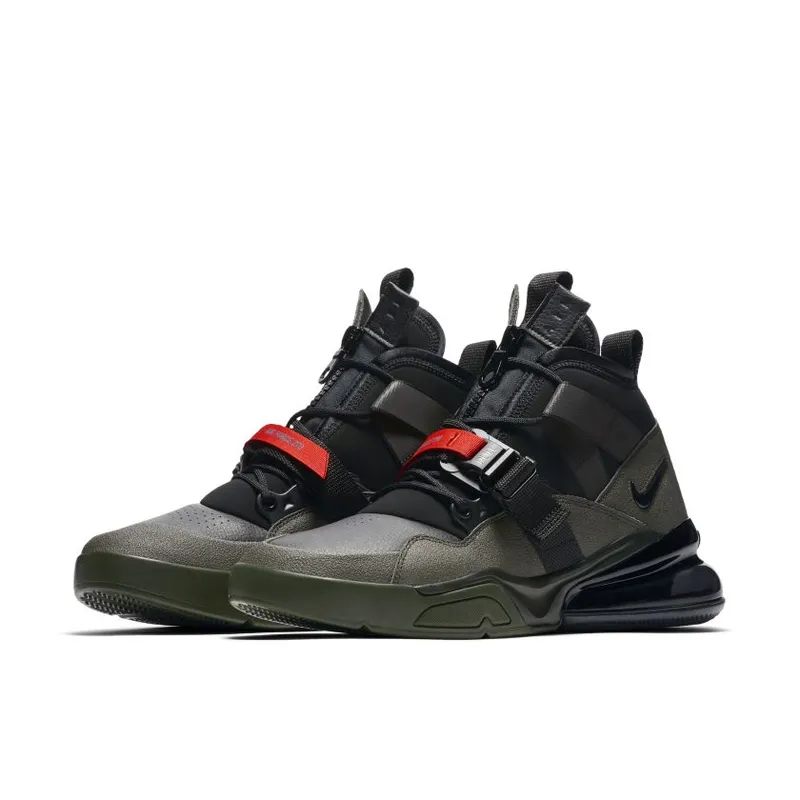 Nike Air Force 270 Utility Sequoia Sequoia/Black-Habanero Red (AQ0572-300)