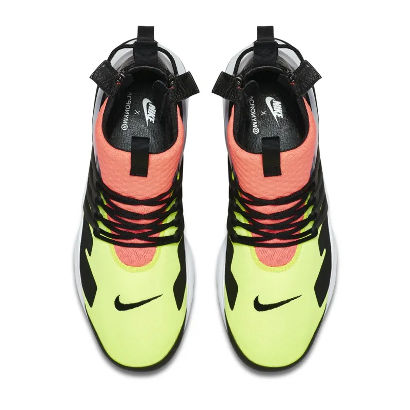 Nike Air Presto Acronym Volt White/Black-Hot Lava-Volt (844672-100)