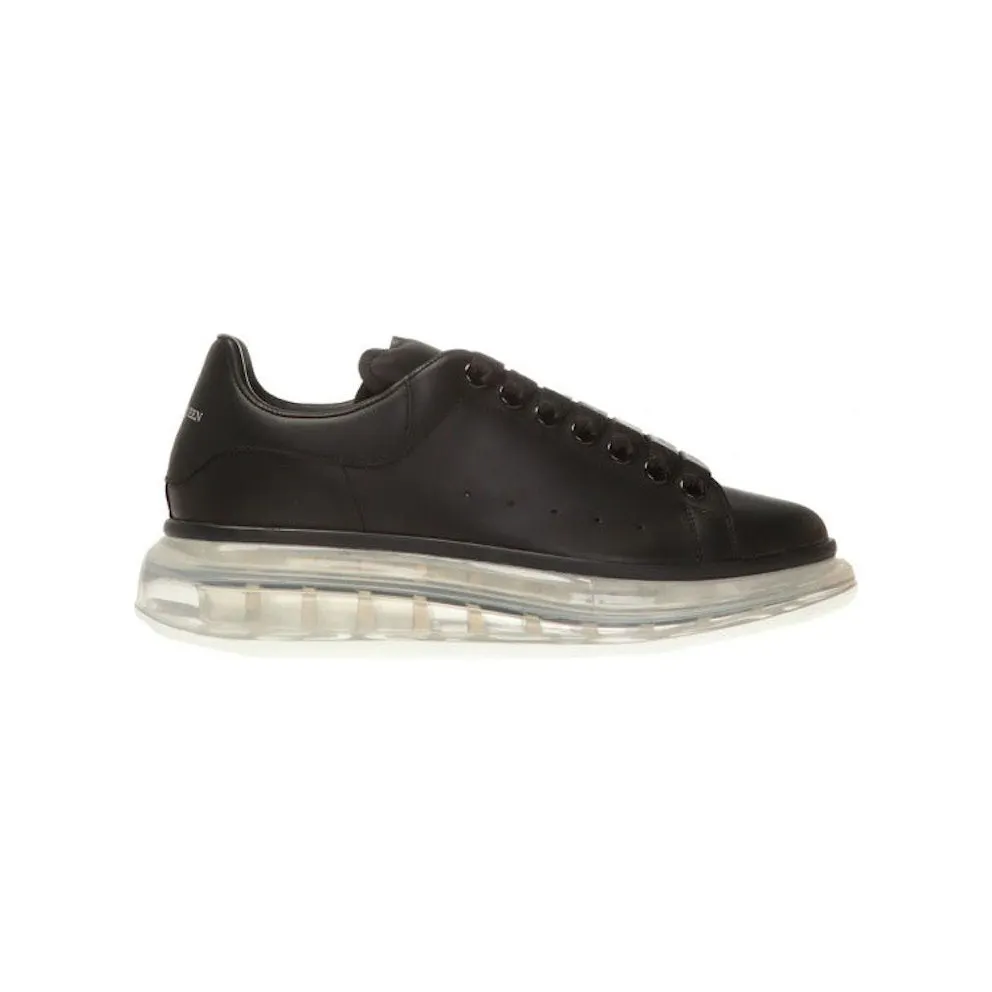 Alexander McQueen Oversized Black Clear Sole (611698WHX981070)