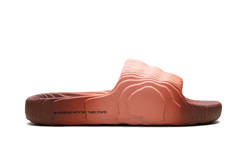 Adidas Adilette 22 Slides Wonder Clay / Wild Sepia / Core Black (IG7492)