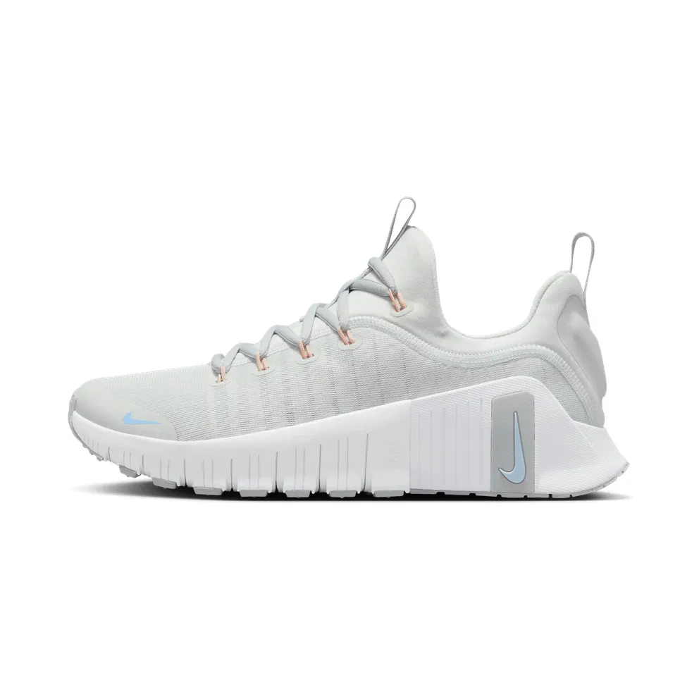 Nike Free Metcon 6 Photon Dust Light Smoke Grey Summit White Metallic Silver (FJ7126-007)