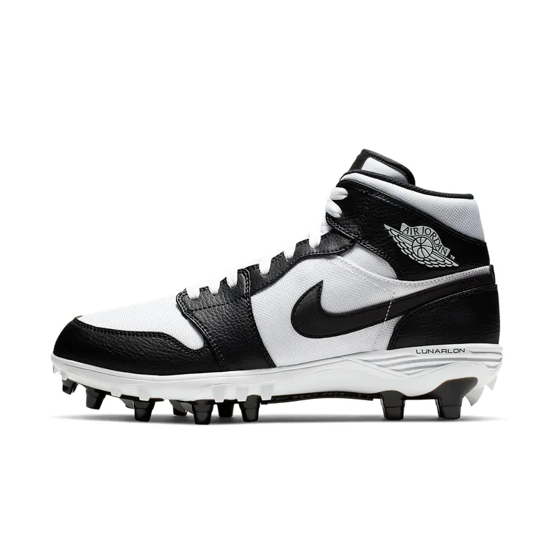 Jordan 1 TD Mid White Black White/Black-Black (AR5604-100)