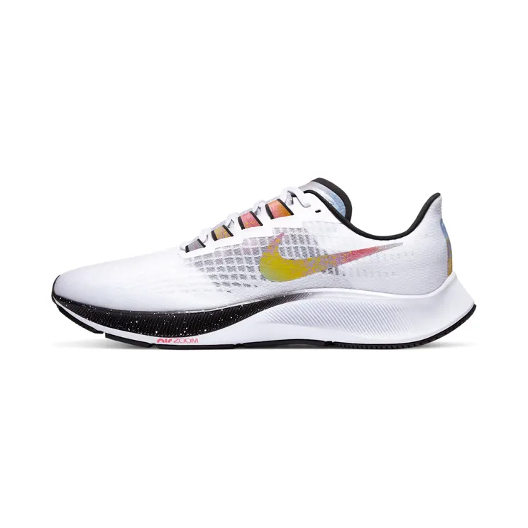 Nike Air Zoom Pegasus 37 White Multi-Color Crimson (CZ7864-100)