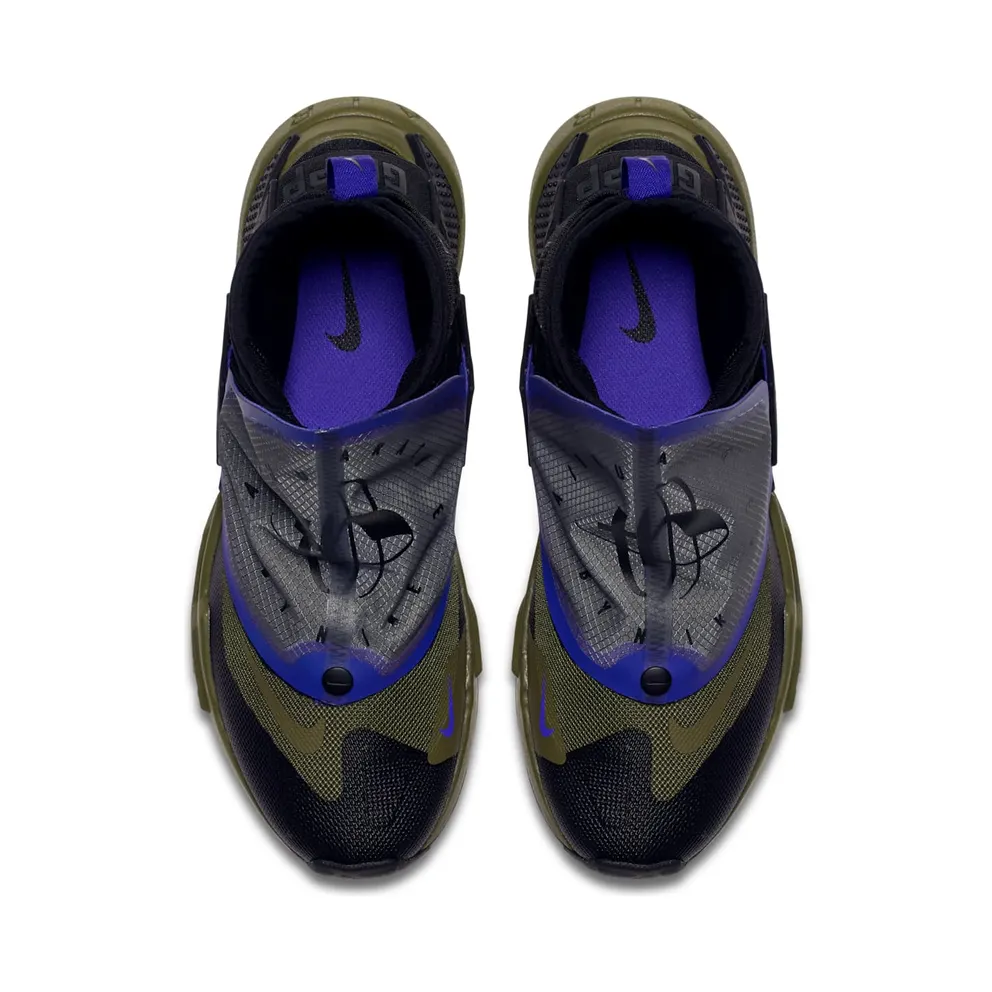 Nike Air Huarache Gripp Black Olive Canvas Black/Olive Canvas-Indigo Burst (AT0298-001)