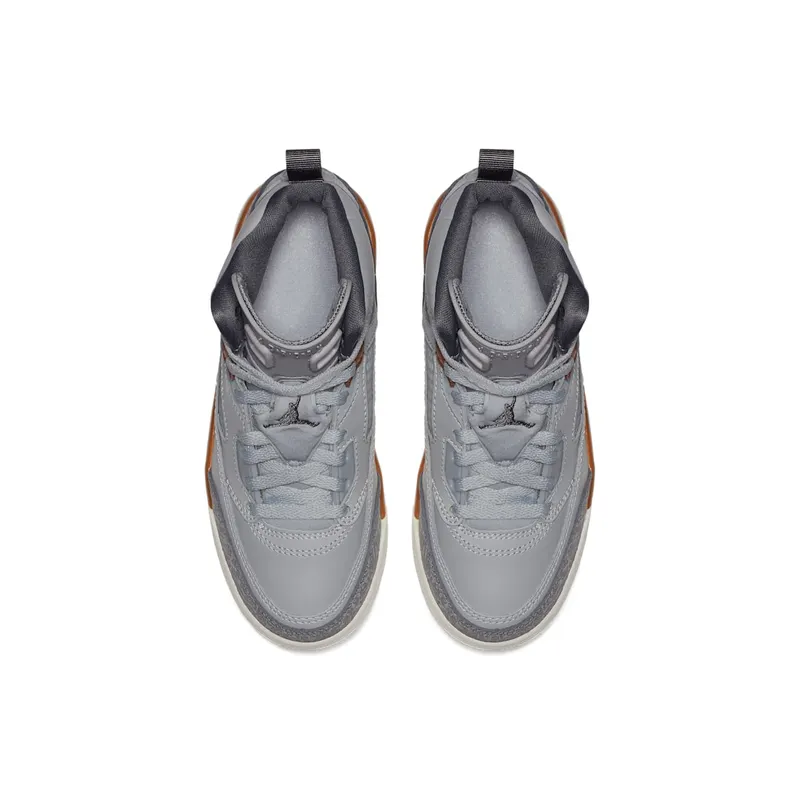 Jordan Spizike Wolf Grey Metallic Red Bronze (PS) Wolf Grey/Dark Grey-Metallic Red Bronze-Sail (535708-018)