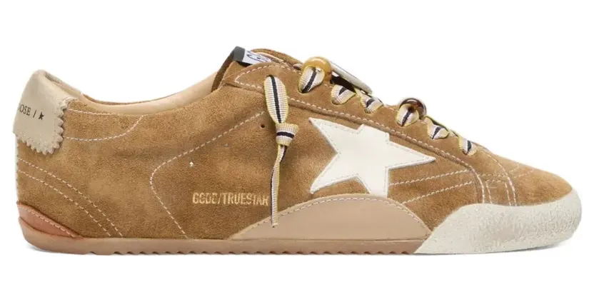 Golden Goose True-Star Sneakers aus Wildleder – Braun (GWF00922F008453)
