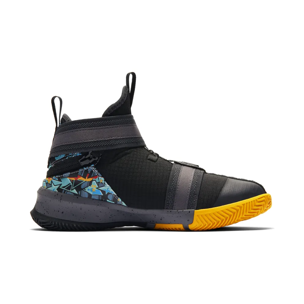 Nike LeBron Soldier 13 FlyEase “Black / Gunsmoke / University Gold” (CJ1317-070)