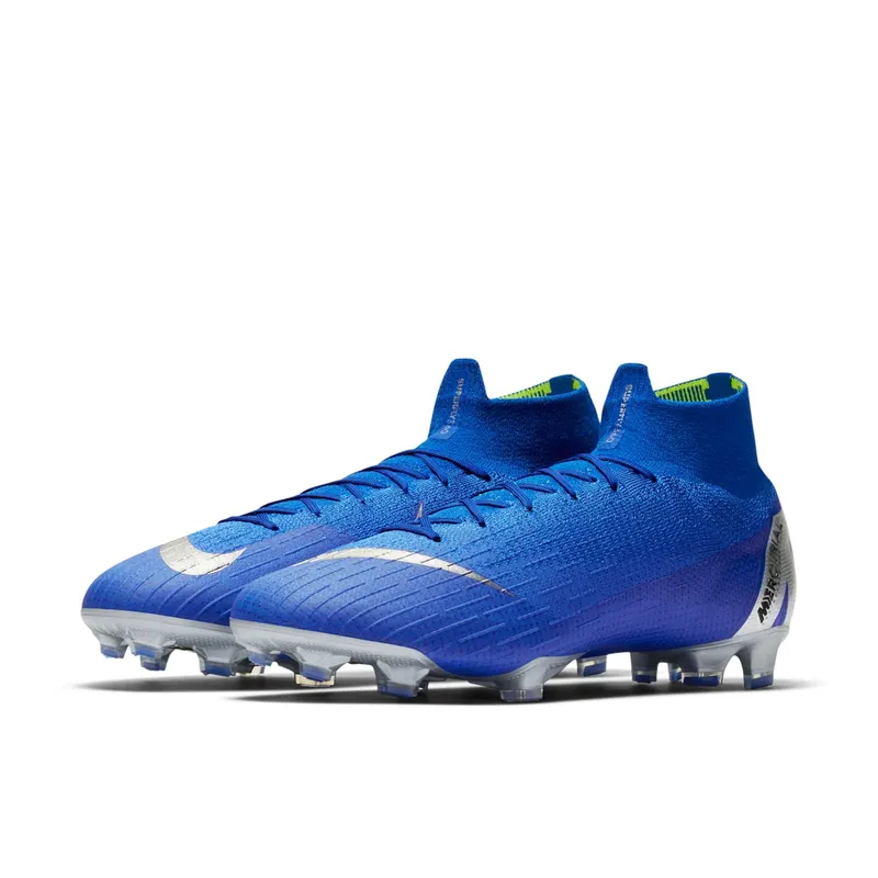 Nike Mercurial Superfly 6 Elite FG Racer Blue Racer Blue/Black-Metallic Silver-Volt (AH7365-400)