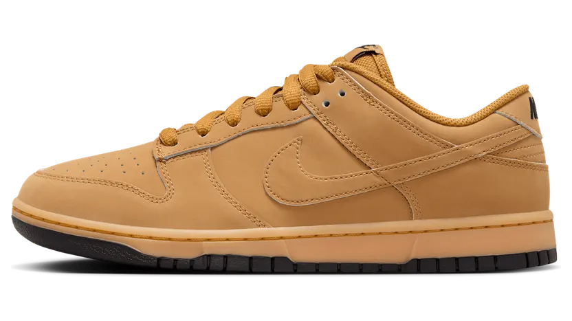 Nike Dunk Low Retro SE “Wheat Gum” (wheat / wheat / gum yellow / black) – HQ1932-700