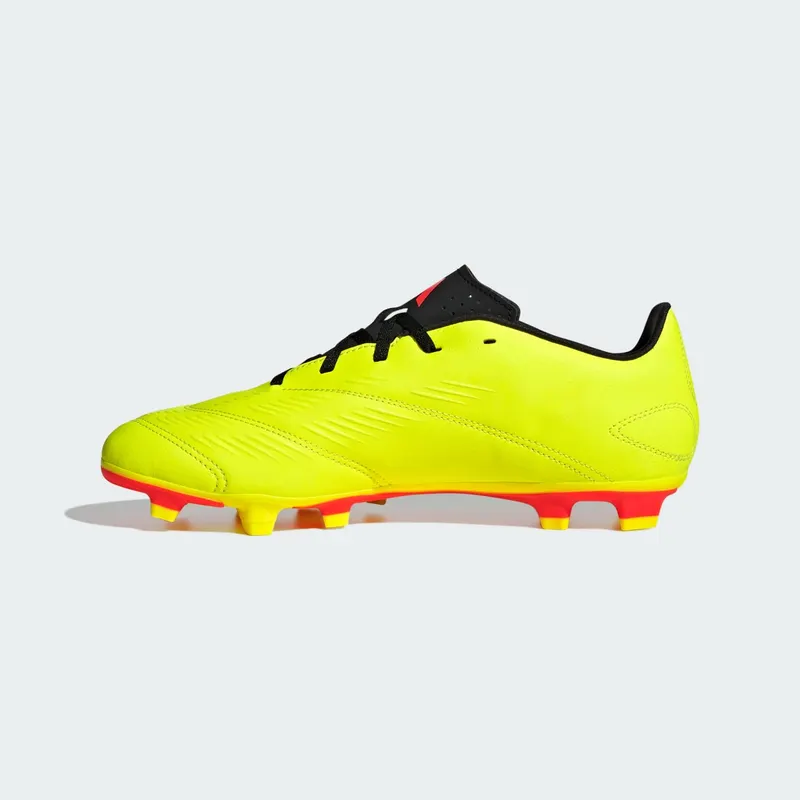 Adidas Predator Club FG “Yellow 2 / Core Black / Solar Red” (IG7757)