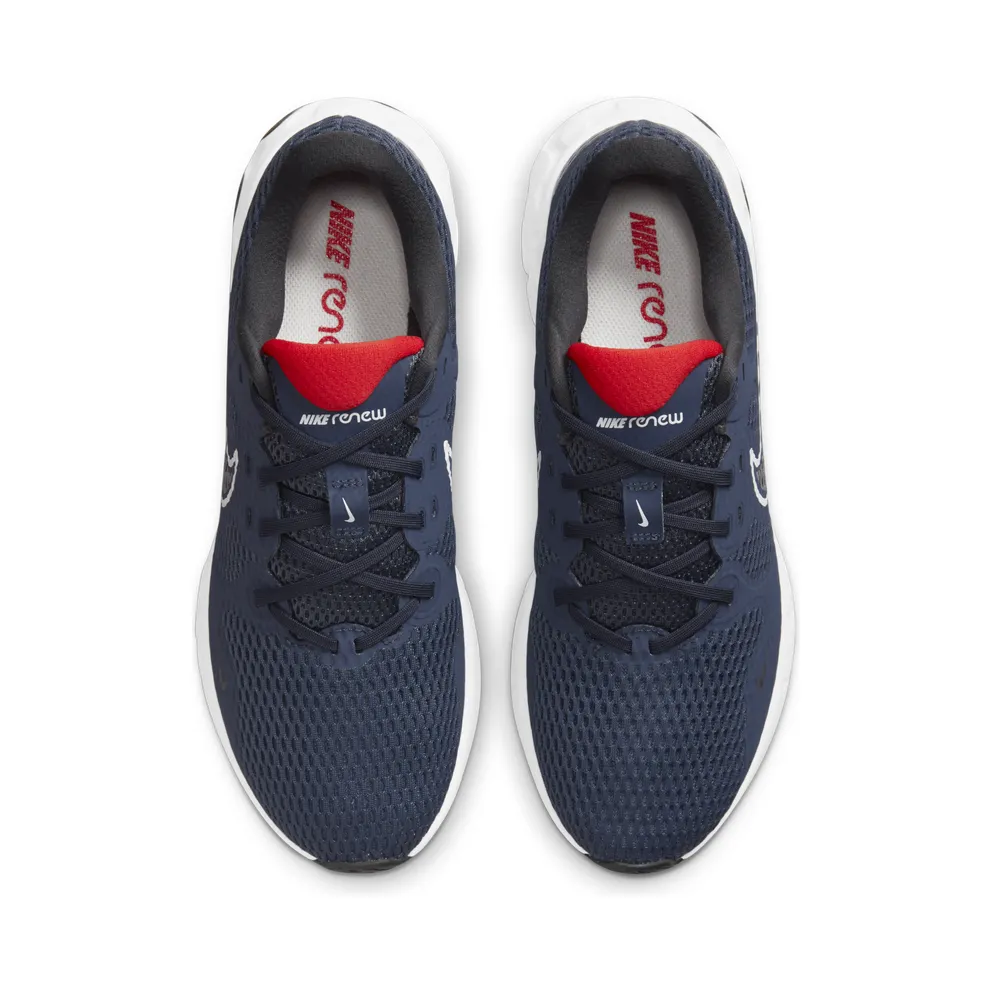 Nike Renew Ride 2 “Thunder Blue / Off-Noir / Chile Red / Pure Platinum” (CU3507-405)