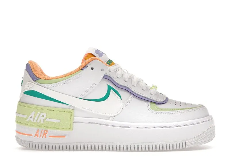 Nike Air Force 1 Low Shadow White Peach Cream Lime (DX3718-100)