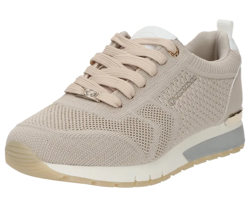 Tom Tailor sneaker Sand / Wit (5390110011ITSAND)