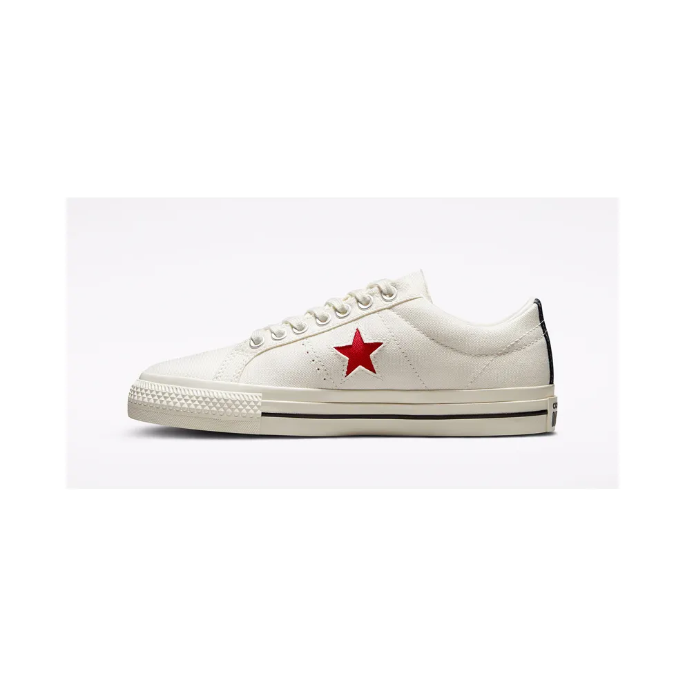 Converse Converse x Comme des Garçons PLAY One Star Cloud Dancer/Rot/Weiß (A01792C)