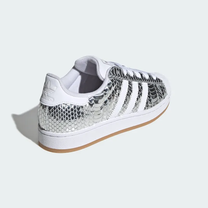 Adidas SUPERSTAR II Shoes Silver Metallic / Cloud White / Grey Two (KH9020)