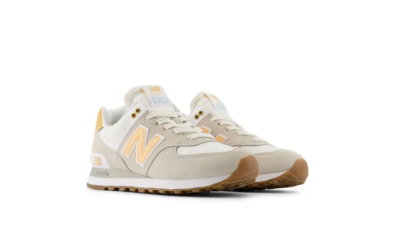 New Balance 574 Timberwolf Alpha Orange (WL574COR)