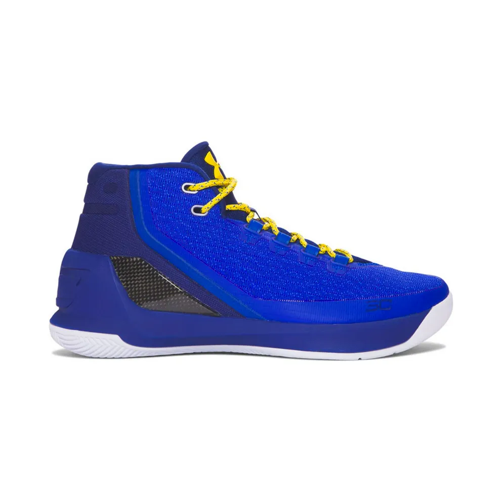 Under Armour UA Curry 3 Dub Nation Heritage Team Royal/Caspian/Taxi (1269279-400)