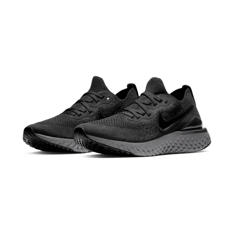 Nike Epic React Flyknit 2 Black Anthracite (W) Black/Black-White-Gunsmoke-Anthracite (BQ8927-001)