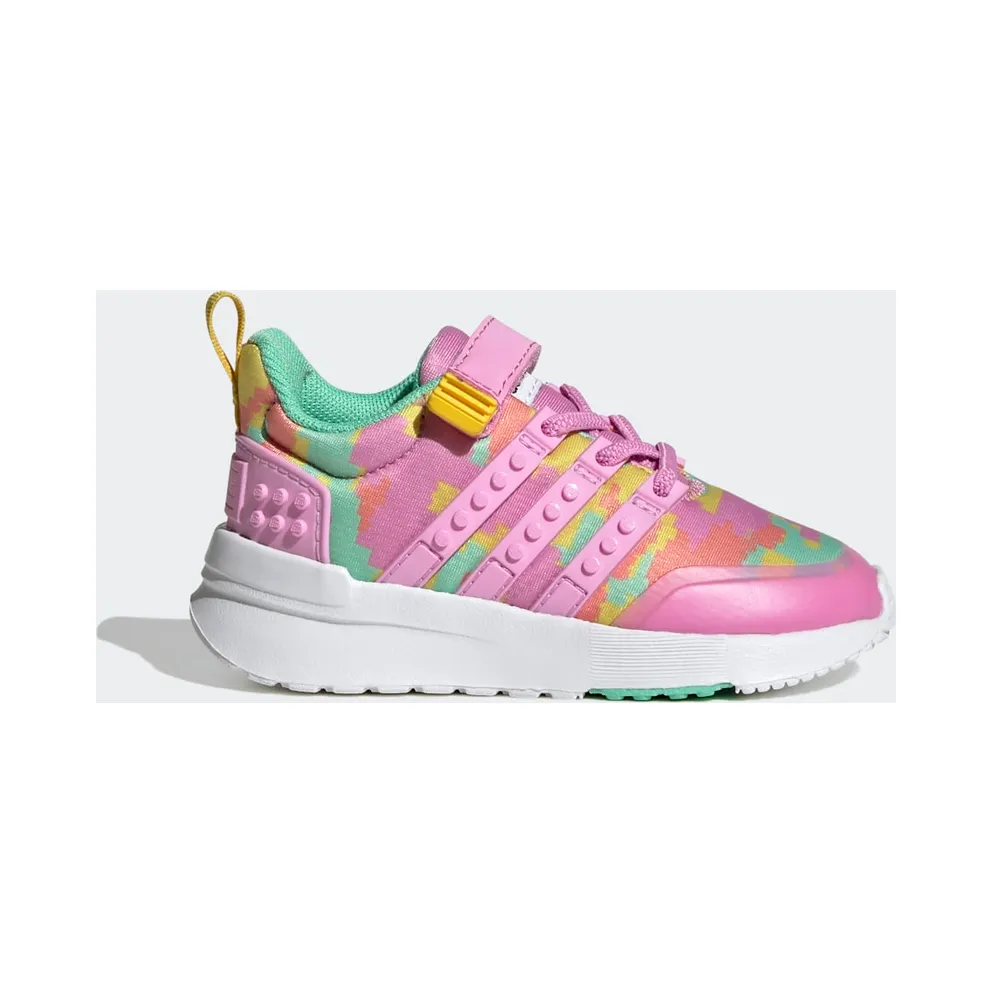adidas x LEGO Racer TR21 Elastic Lace and Top Strap Schuh Bliss Orchid / Bliss Orchid / Eqt Yellow (HQ1322)