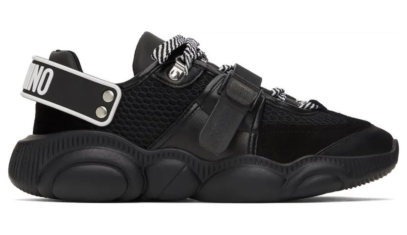 Moschino Black Roller Skates Teddy 00A FANTASY COLOR (MB15163G0F GJ5)